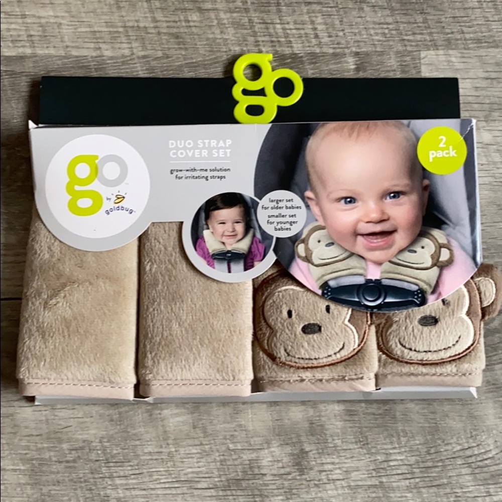 Duo Strap Cover Set - Monkey NIP